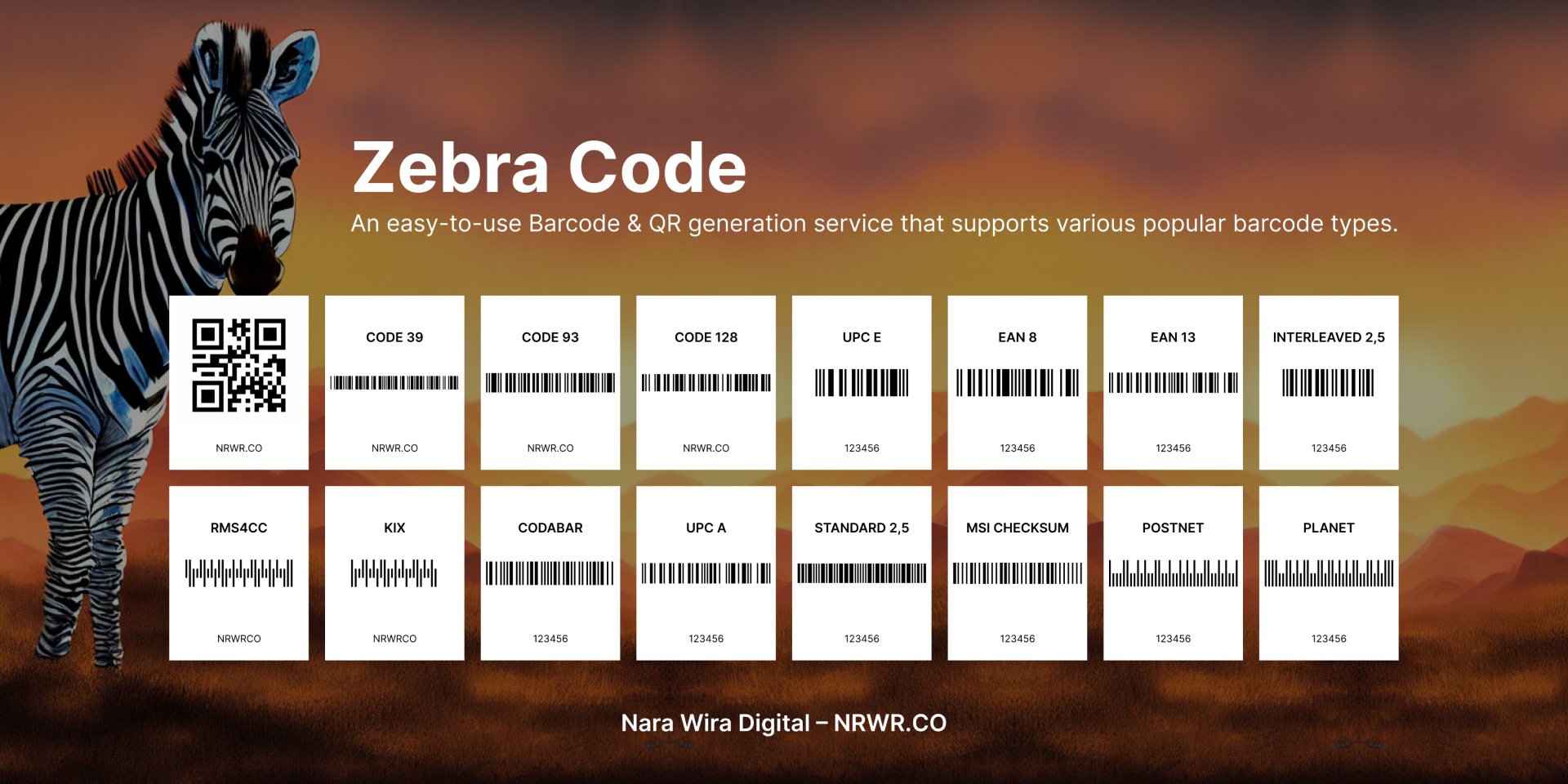 Preview of Zebra Code